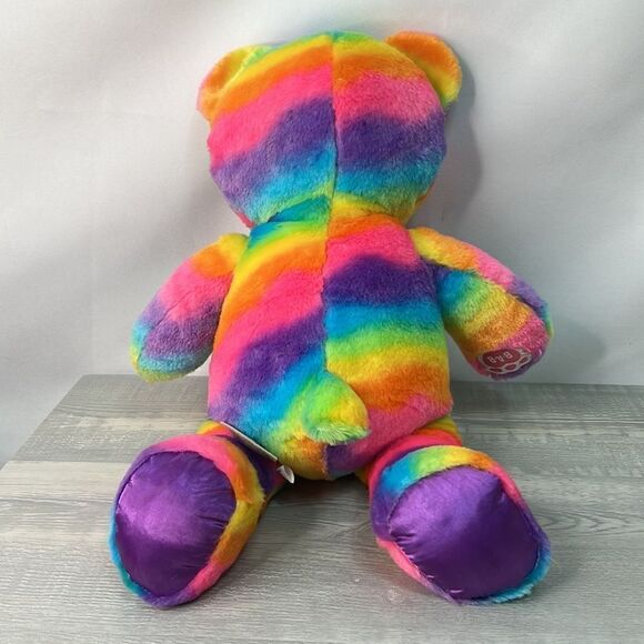 Build-a-Bear Workshop Rainbow Bear - Picture 10 of 12
